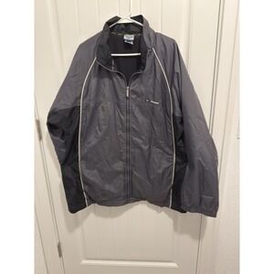 Reebok‎ Men's Vintage Gray/Black Jacket Size XL